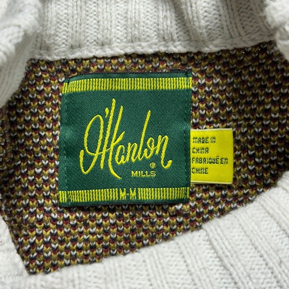 Urban Outfitters Mens Medium Geometric Aztec Knit Sweater Pullover OHanlon Mills - Picture 8 of 10